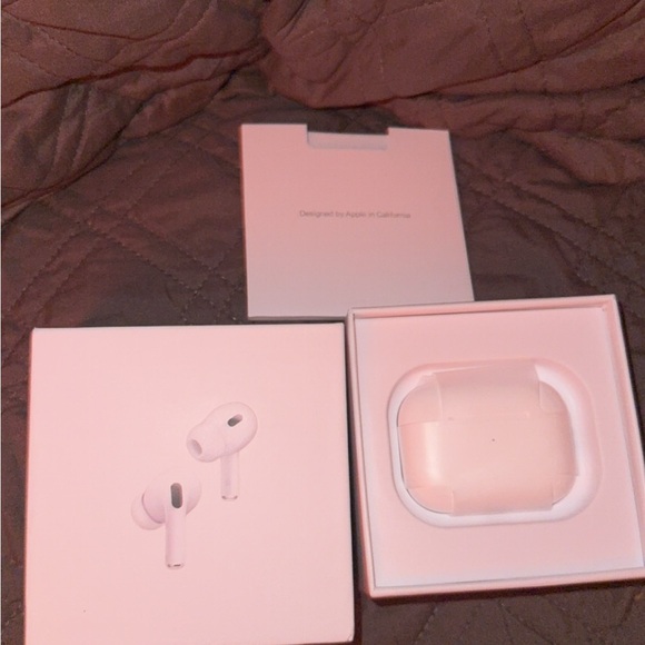 Apple AirPods Pro Gen 2- Sleek White Design